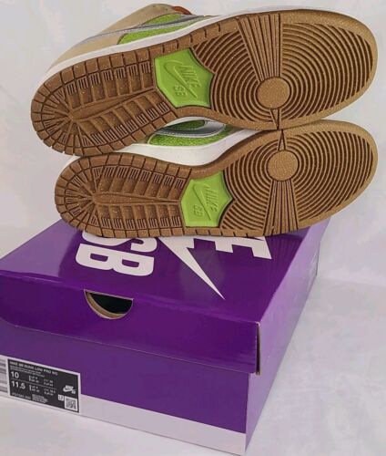 Nike SB Dunk Low Pro Escargot | Mens 10 | Paris Theme 2024 Pear Green Sesame 🔥