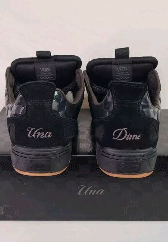 Vans x Dime Skate Mixxa By Una Farrar | Mens Sz 13 | Black Gum Checkerboard RARE