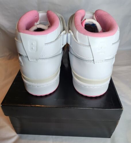 Adidas Forum 84 Mid ADV x Lil Dre Mens Size 12 Skate High White /Pink /Blue 🔥🔥