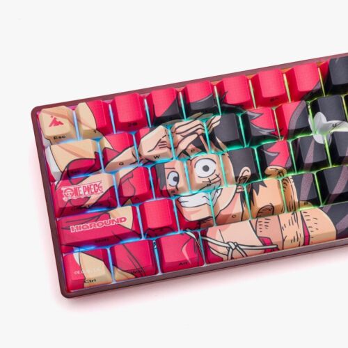 Higround x Monkey D Luffy One Piece 68-Key Keycap Set | SUPER RARE! | Ships FAST