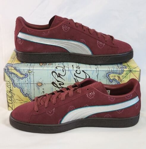 Puma x One Piece Suede 'SHANKS' | MENS SIZE 11.5 | Anime Manga Team Red NEW