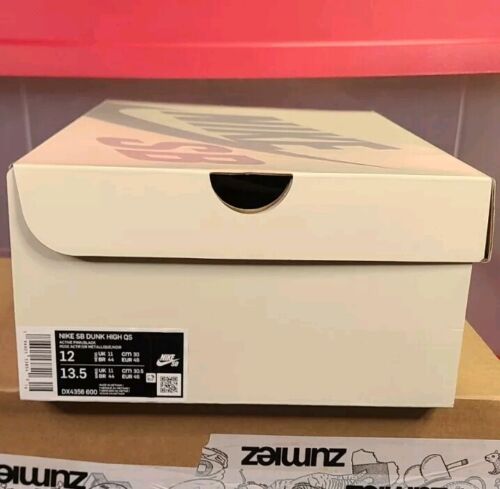 Nike SB Dunk High QS x RTJ | Mens Sz 12 | Run The Jewels Active Pink Blackš„