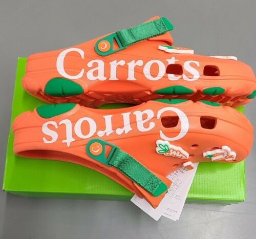 Crocs All Terrain Clog Carrots In Hand Size 12 Brand New HOT Summer Spring Shoes