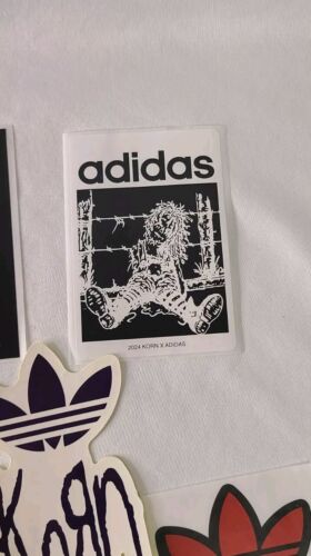 Korn x Adidas Sticker Pack From Every Collab - 12 Stickers - Super RARE! 🔥
