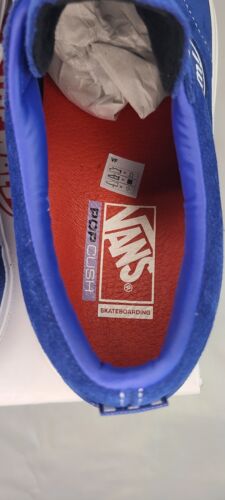 Supreme × Vans Sid 2024 BLUE | Mens Size 12 | "Fuck Em!" NIB Ships FAST! 🔥