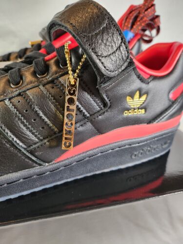 Adidas Circoloco Forum Low Limited Edition BLACK & RED MENS 12