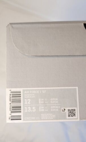 Nike Air Force 1 x Travis Scott Utopia Album -Mens Size 12- Low Top Triple White
