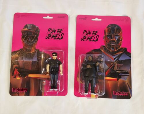 Run The Jewels - Super7 ReAction Figure - RTJ EL-P Dangerous Killer Mike 2 Pack