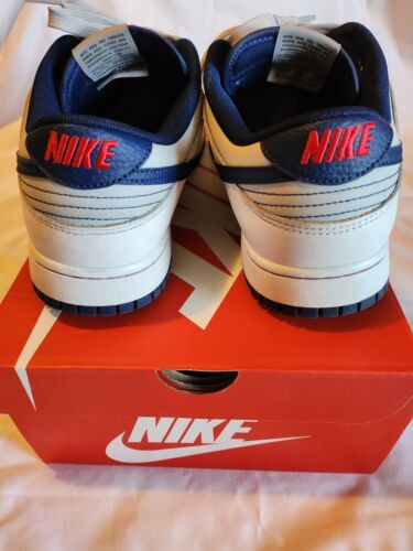 Nike Dunk Low Retro EMB x NBA 75th Anniversary x Brooklyn Nets Mens Size 12 USED