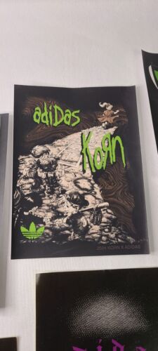 Korn x Adidas Sticker Pack From Every Collab - 12 Stickers - Super RARE! 🔥