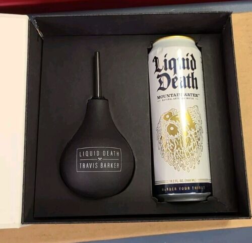 Travis Barker x Liquid Death Enema of the State Collectible Enema Kit π₯