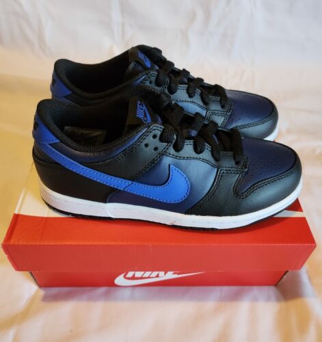 Nike Dunk Low Midnight Navy Game Royal Mens Size 3Y / Women's 4.5 BRAND NEW!