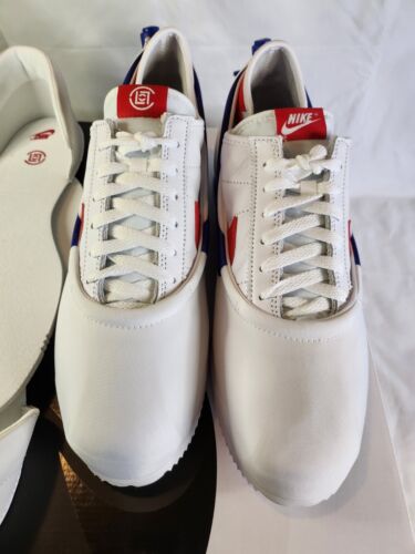 Nike x Clot Cortez SP Forrest Gump Size 12.5 Mens Red White Blue IN HAND