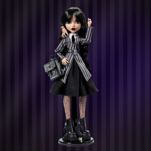 Monster High x Wednesday Addams Family Doll | Mattel Nevermore Uniform + THINGš„
