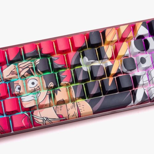 Higround x Monkey D Luffy One Piece 68-Key Keycap Set | SUPER RARE! | Ships FAST