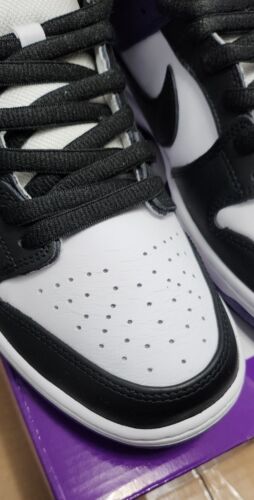Nike SB Dunk Low Pro Court Purple | Mens 12 | Black White Purple Panda