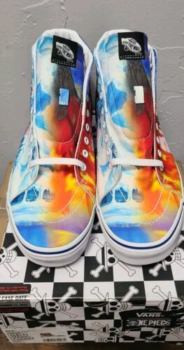 Vans x One Piece Sk8-Hi 'Punk Hazard' 360° Graphic | Size 11.5 | Monkey D. Luffy Zoro Usopp Franky Nami Sanji Robin