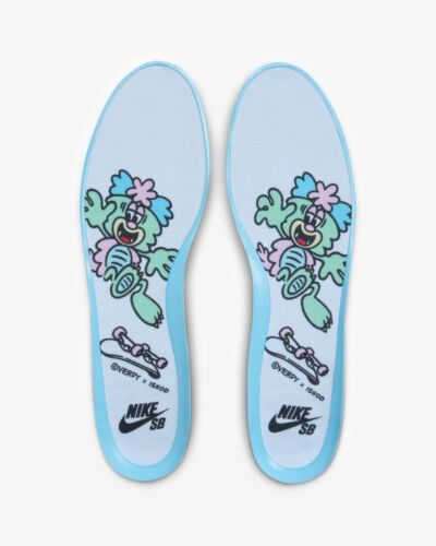 Nike SB Air Max Ishod Wair x Verdy Visty | Mens Sz 10.5 | Blue Gaze Arctic Pink