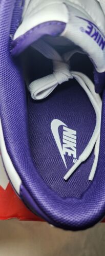 Nike Dunk Low Retro "Court Purple" | Mens Size 11.5 | White Purple Leather NEW