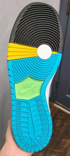 Nike SB Dunk High Decon QS x Di’orr Greenwood | Mens Sz 12 | Turquoise Blue