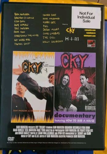 CKY 2 Pack DVD Box Set SIGNED By BAM MARGERA April Phil Trilogy Round 1 & 2 NEW!