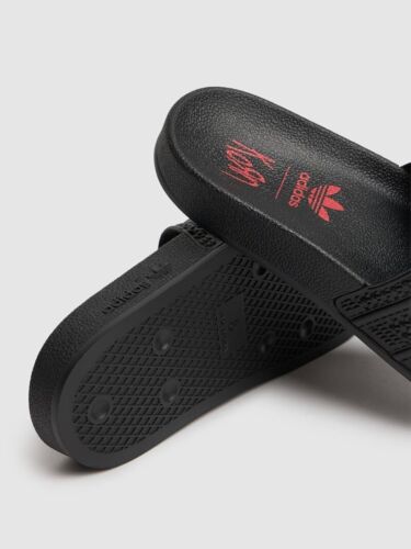 Adidas x Korn Adilette Slides | Mens Size 12 | Stickers, Guitar Pick, & Box! 🔥