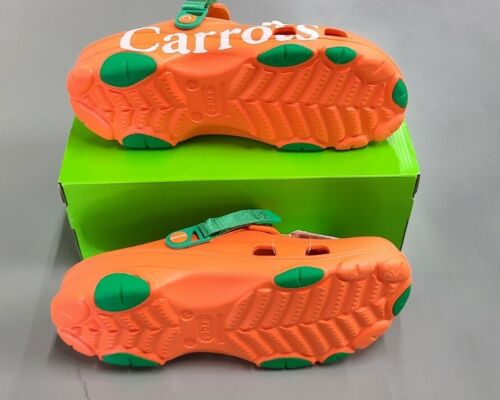 Crocs All Terrain Clog Carrots In Hand Size 12 Brand New HOT Summer Spring Shoes