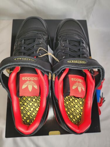 Adidas Circoloco Forum Low Limited Edition BLACK & RED MENS 12