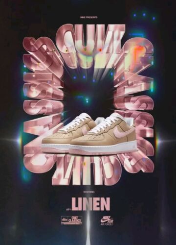 Nike Air Force 1 Low ‘Linen’ | Mens Size 7 / Womens Size 8.5 | 2016/2024 NEW!!!