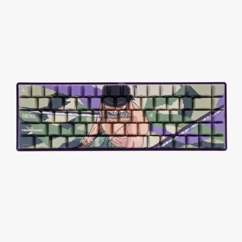 Higround x One Piece ZORRO 68-Key Keycap Set | SUPER RARE! | Ships FAST! 🔥NEW