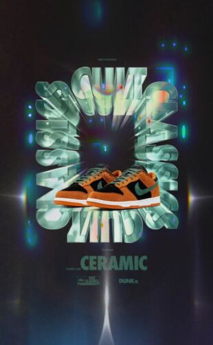 Nike Dunk Low SP Ceramic | Mens Sz 12.5 | Ugly Duckling Pack Black Orange Green