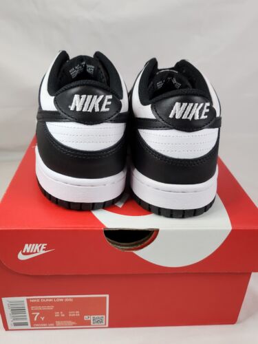 Nike Dunk Low Retro "Panda" White Black Mens Size 7 / Women's 8.5 BRAND NEW 🐼