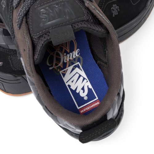 Vans x Dime Skate Mixxa By Una Farrar| Mens Sz 12 | Black Gum Checkerboard 🔥