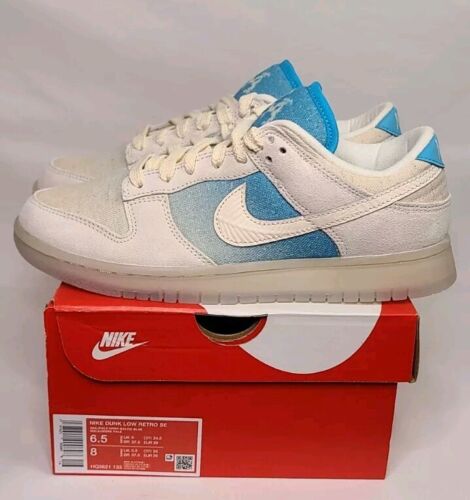 Nike Dunk Low "LA"Los Angeles Baltic Blue | Mens 6.5 / Womens Size 8 FLUFFY TOUNGE 🔥