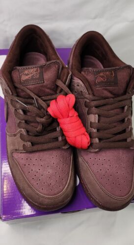 Nike SB Dunk Low PRM City of Love Burgundy Crush | Mens Size 11 | NEW!