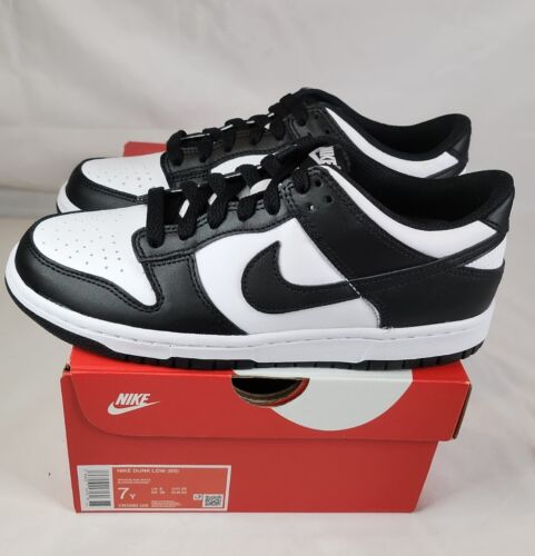 Nike Dunk Low Retro "Panda" White Black Mens Size 7 / Women's 8.5 BRAND NEW 🐼