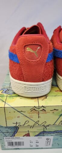 Puma x One Piece Suede 'BUGGY' | MENS SZ 12 | Ultra Red Anime Collab Ships FAST!