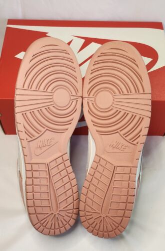 Nike Dunk Low Retro Premium | Mens Size 12.5 | Red Stardust Sanddrift Pink