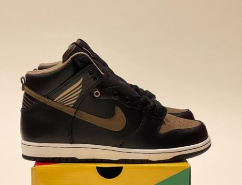 Nike SB Dunk High OG QS PawnShop Skate Co. Mens Size 12 Wear-Away Swoosh! NWB
