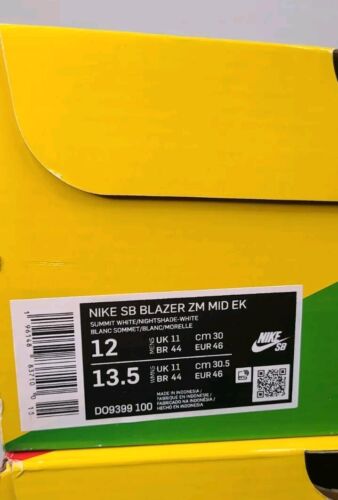 Nike SB Blazer Zoom EK Erik Koston | Mens Sz 12 | Nightshade Blue Summit White
