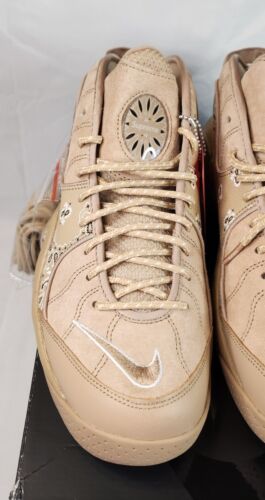 Nike Air Zoom Flight 95 x Supreme SP HEMP | Mens Size 12 | Tan & White + Sticker