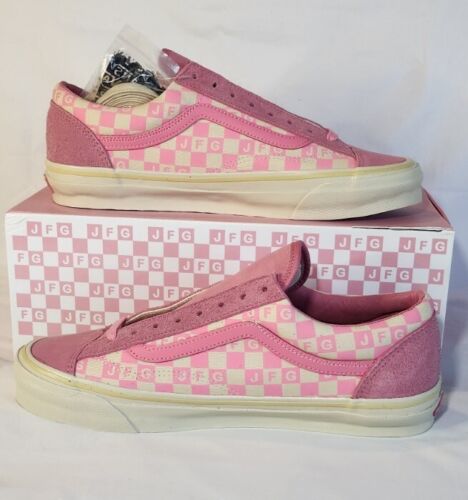 JFG Joe FreshGoods x VANS OG Style 36 Lx Pink Honeymoon Mens Size 11.5 Old Skool