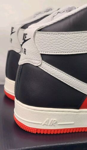 Nike Air Force 1 High '07 LV8 NBA 75th Ani | Mens 12 | Red Black Grey Fog RARE!