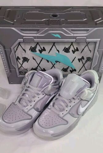 Nike x RTFKT Dunk Low Genisis | Mens Size 12 | NEW DUNK GHOST EDITION Wolf Grey