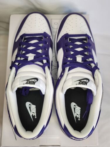Nike Dunk Low By You Court Purple | Mens Size 12 | Nike ID White Black Blueberry
