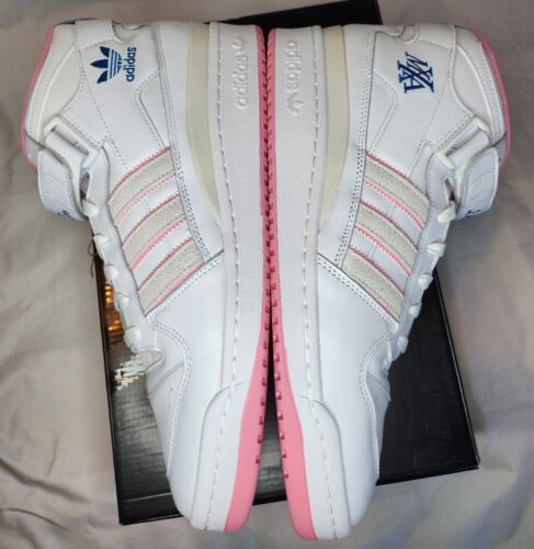 Adidas Forum 84 Mid ADV x Lil Dre Mens Size 12 Skate High White /Pink /Blue 🔥🔥
