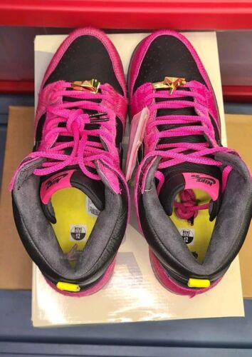 Nike SB Dunk High QS x RTJ | Mens Sz 12 | Run The Jewels Active Pink Blackš„