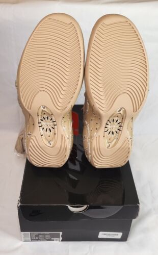 Nike Air Zoom Flight 95 x Supreme SP HEMP | Mens Size 12 | Tan & White + Sticker