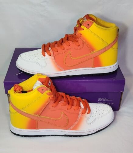 Nike SB Dunk High | Mens Size 12 | Sweet Tooth Candy Corn Halloween Theme Dunks