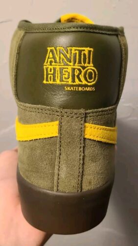AntiHero x Nike SB Blazer QS | Mens Size 12 | Rough Green Skateboard Sneakers!🔥